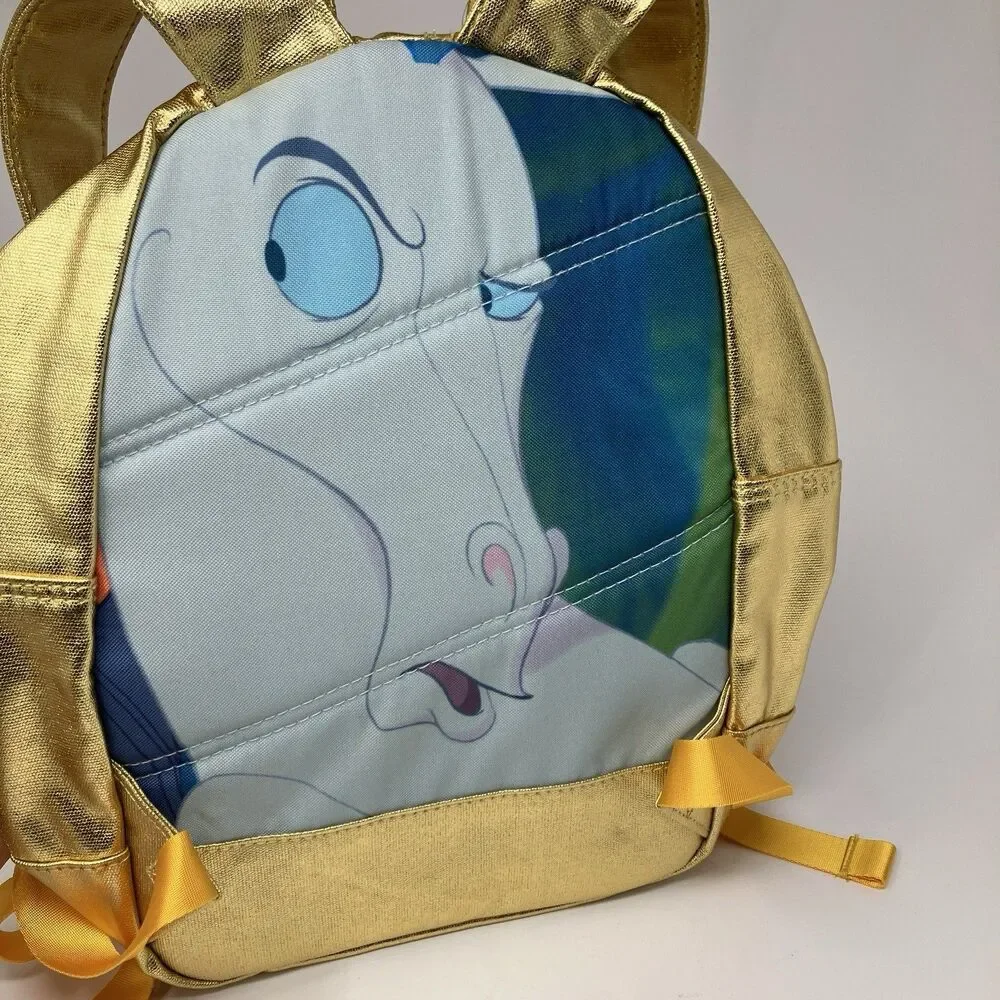Disney Backpack Gold Hercules Megara Pegasus Metallic Oh My Disney Character NWT